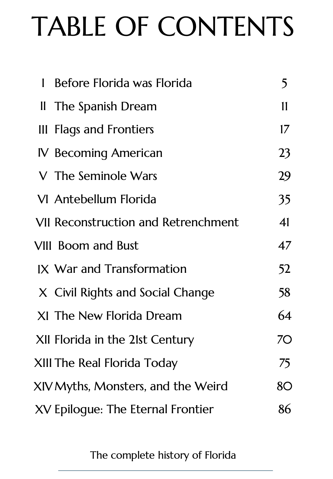 The complete history of Florida